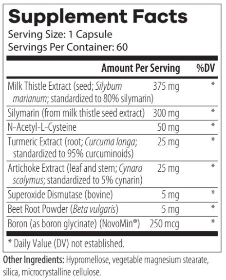Milk Thistle Complex, 60 caps