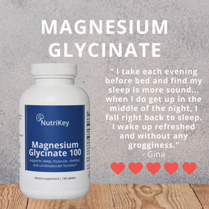 Magnesium Glycinate 100, 180 tabs