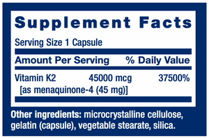 Mega Vitamin K2, 30caps