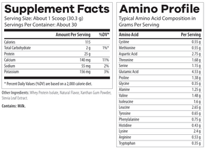 Wellness Whey Protein Vanilla, 2.0lb