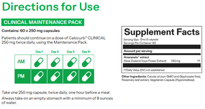 Calocurb CLINICAL Starter Pack, 60 caps