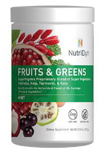 Nutridyn Fruits & Greens, MINT, 270 gm