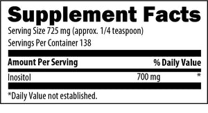 Inositol Powder, 100gm