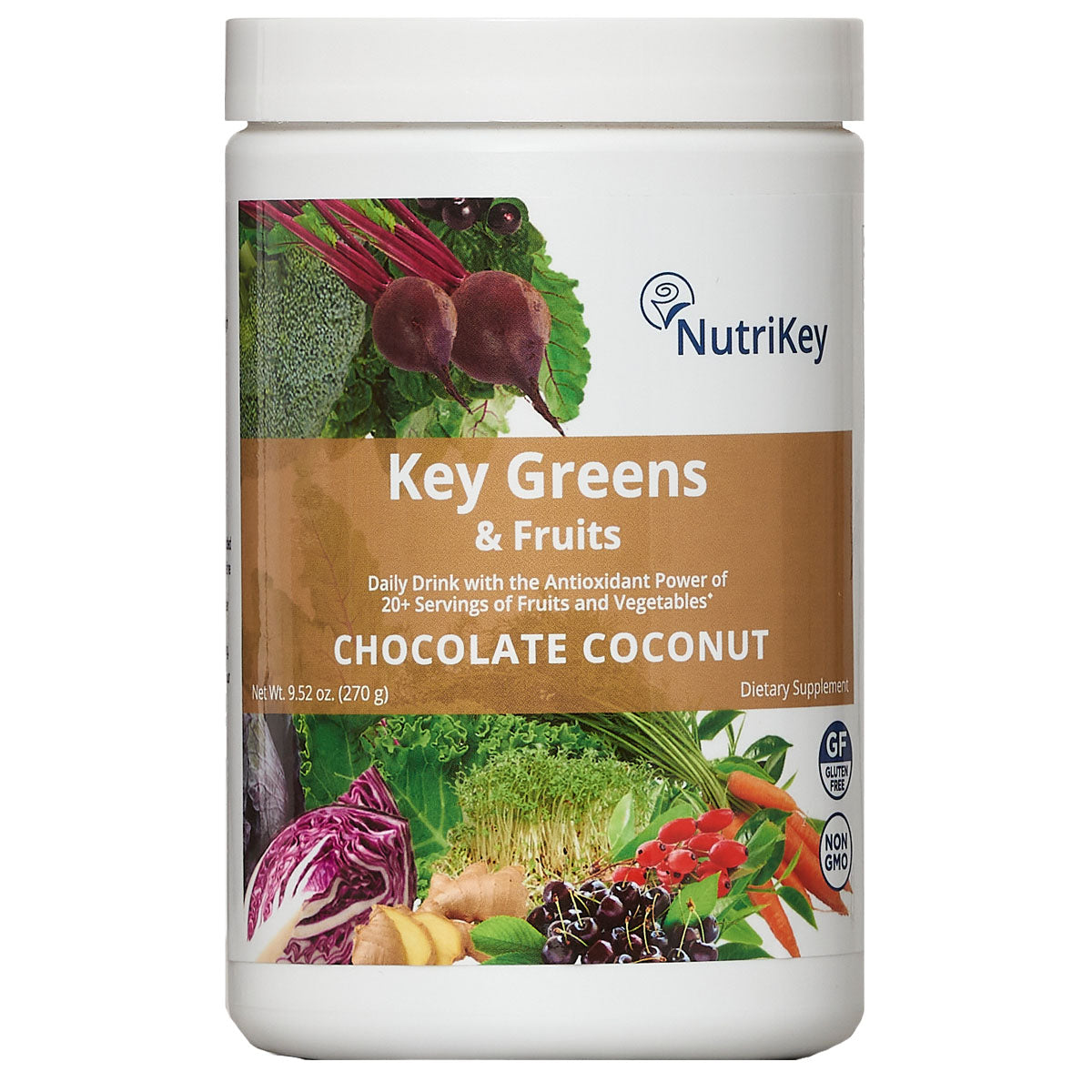 Key Greens & Fruits, Chocolate COCONUT