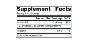 Melatonin 5mg Peppermint, 100 lozenges