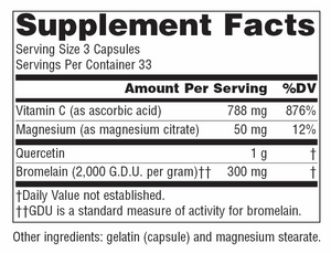 Activated QUERCETIN, 100 caps