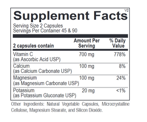 Buffered C Capsules, 90 caps