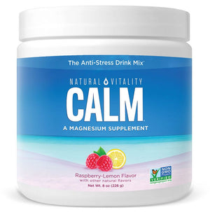 Natural Calm Raspberry Lemon, 8 oz