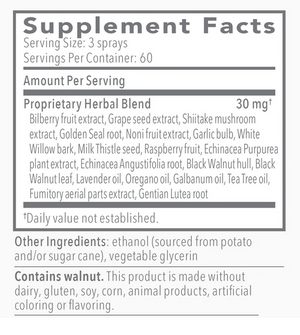 Biocidin Throat Spray, 1 oz