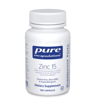 Zinc PICOLINATE 15mg, 180 caps