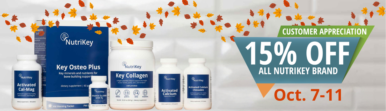 Nutrikey Collection Customer Appreciation Sale
