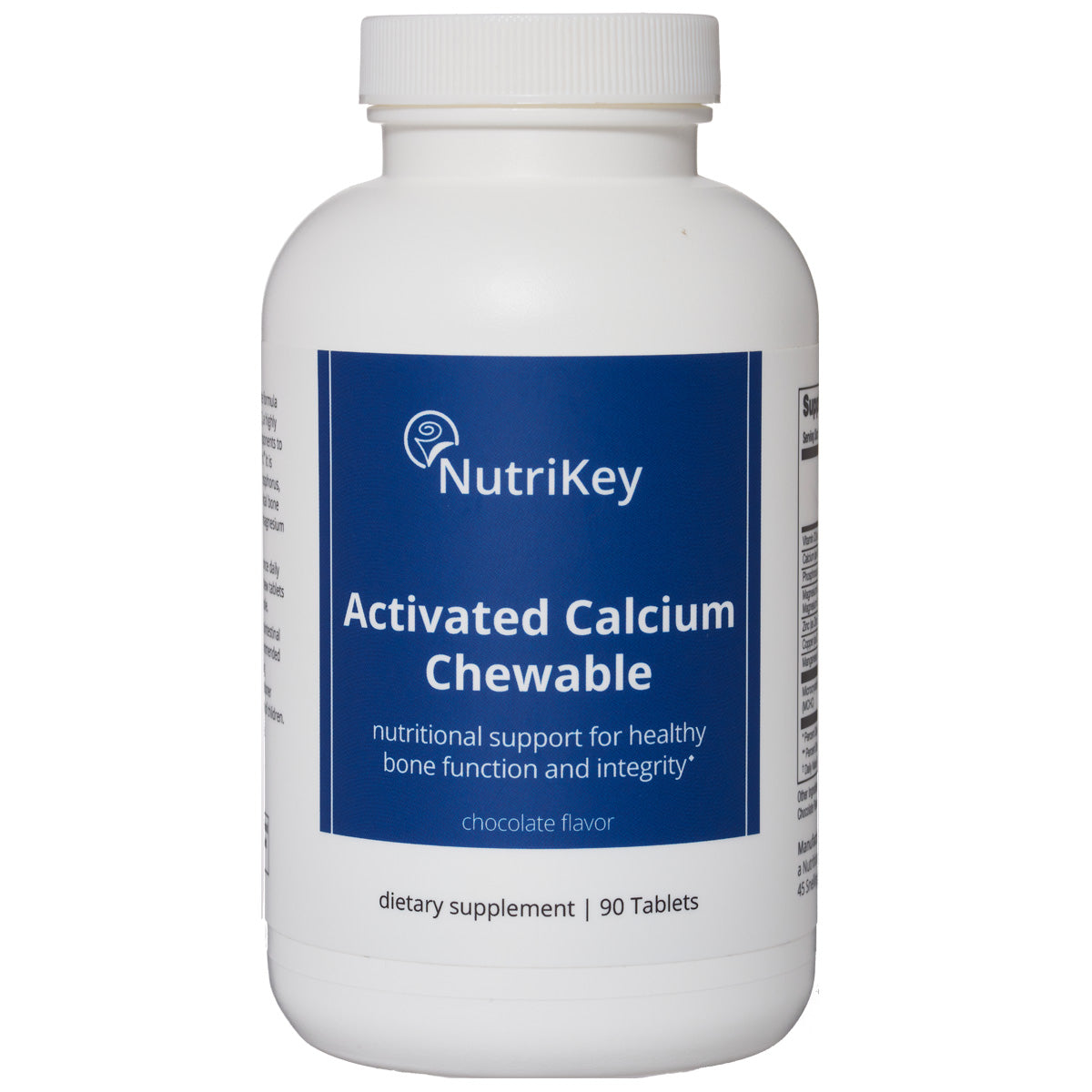 Activated Calcium CHEWABLE, Chocolate, 90 tabs
