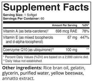 CoQ10-100, 60 softgels