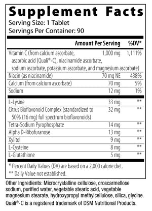 Complete C-1000, 90 tabs (Vitamin C)