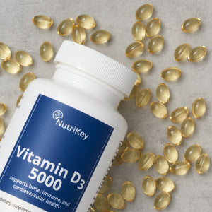 (NEW SIZE) Vitamin D3 5000, 120 softgels