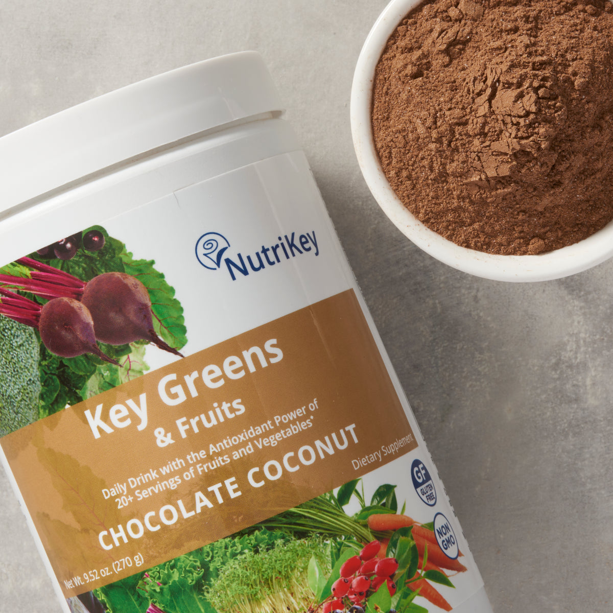 Key Greens & Fruits, Chocolate COCONUT
