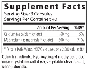 Magnesium Citrate, 120 caps