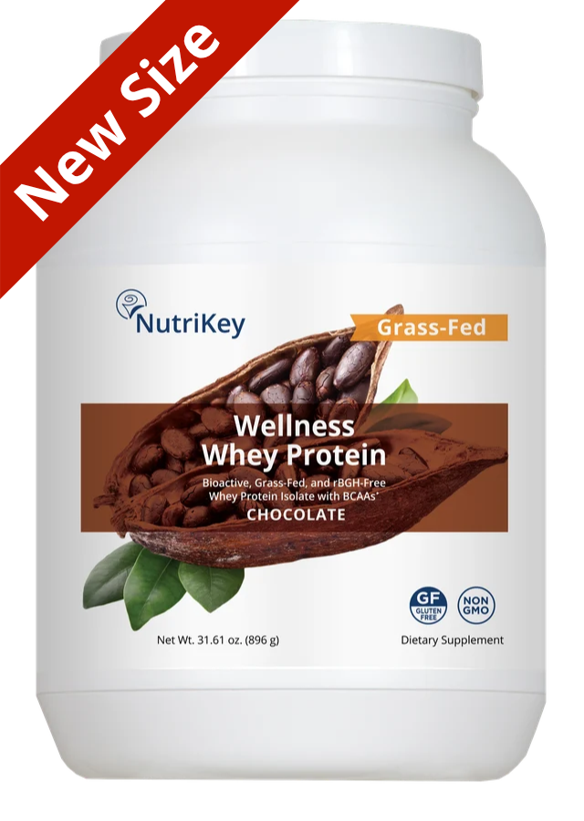 Wellness Whey Protein Chocolate, New Size 2lb