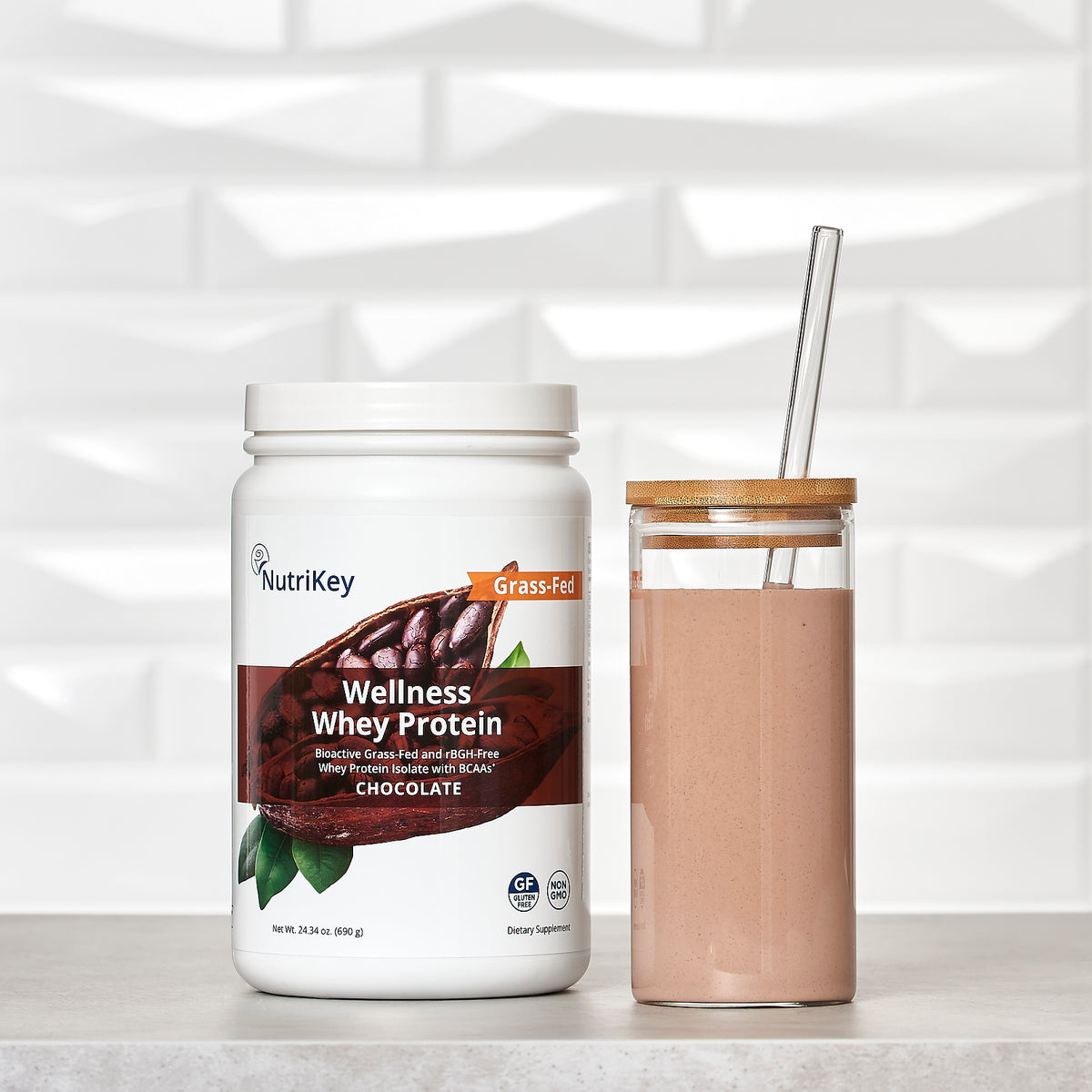 Wellness Whey Protein Chocolate, 1.5lb