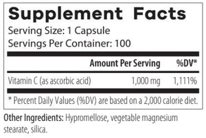 NutriDyn Vitamin C 1000, 100 caps