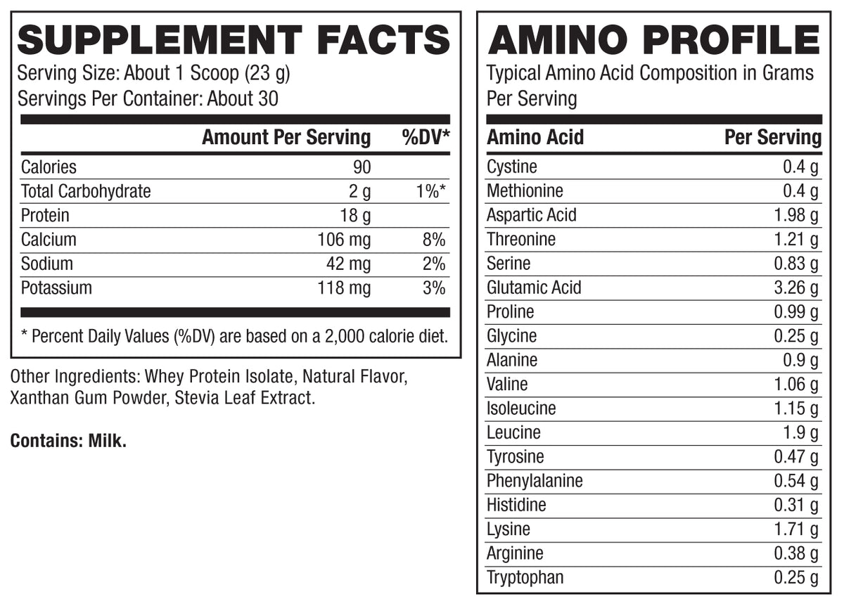 Wellness Whey Protein Vanilla, 1.5lb