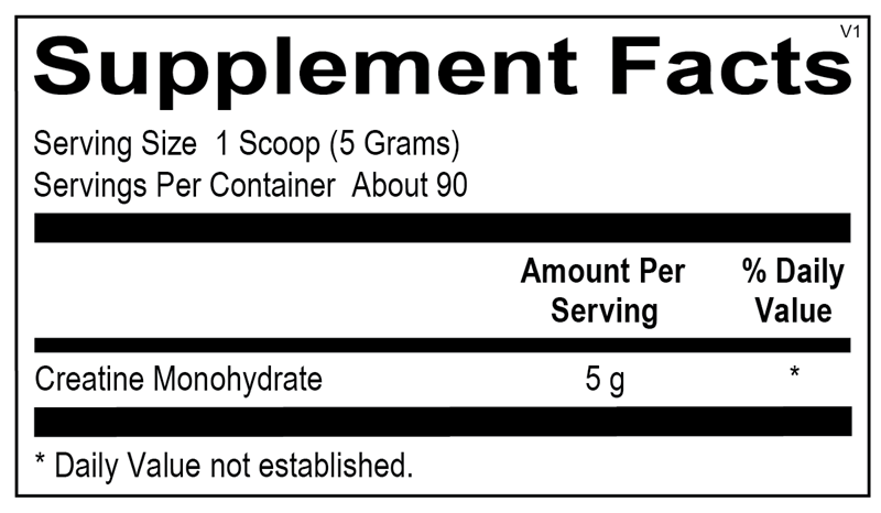 Ortho Molecular - Creatine Powder, 450gm