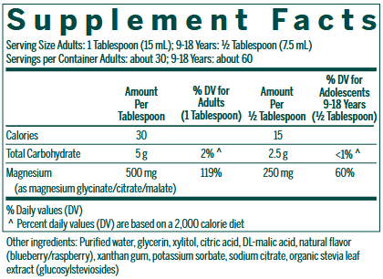 Magnesium Glycinate Liquid, 15.2 oz