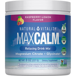 Max Calm Raspberry Lemon, 8 oz