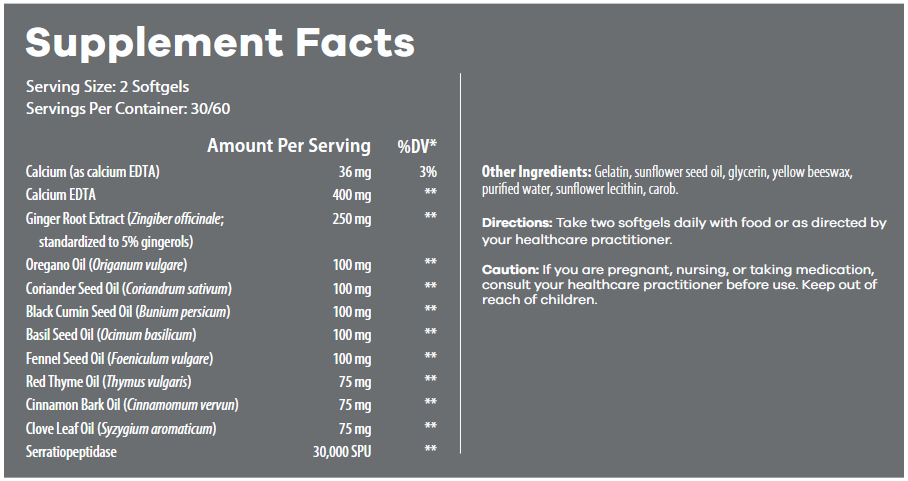 Nutricidin, 60 softgels