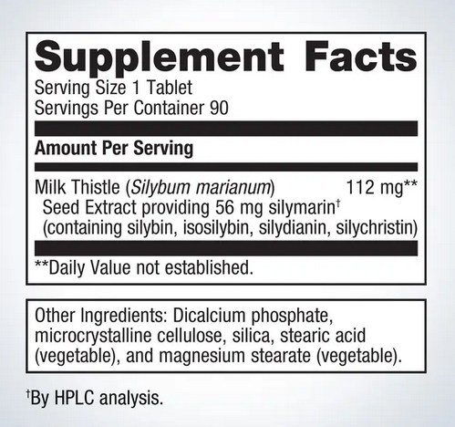 Milk Thistle Extract, 90 tabs