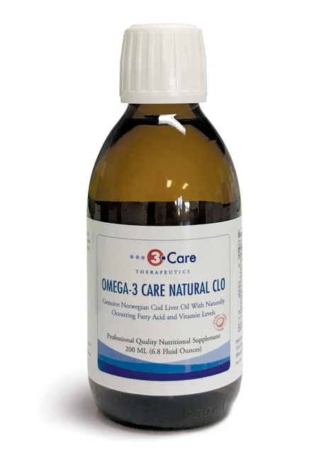 Omega-3 Care Natural Cod Liver Oil, 6.8 oz