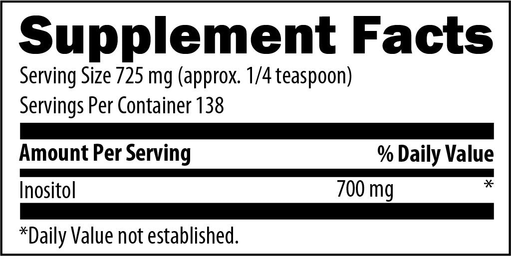 Inositol Powder, 100gm