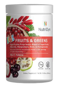 Nutridyn Kids Fruits & Greens, FRUIT PUNCH, 296.4 gm