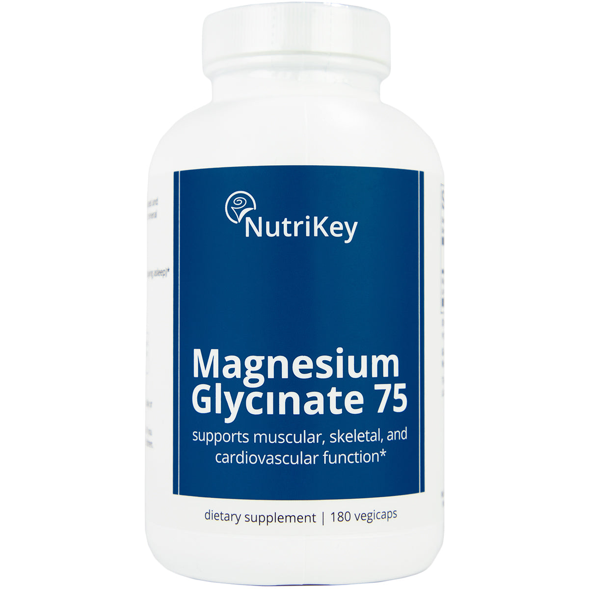 Magnesium Glycinate 75, 180 Vegicaps | NutriKey Magnesium Glycinate 75, 180 Vegicaps | NutriKey