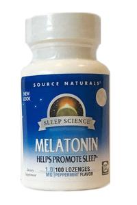 Melatonin 1mg Peppermint, 200 lozenges
