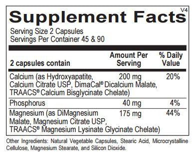 Reacted Cal-Mag, 90 caps
