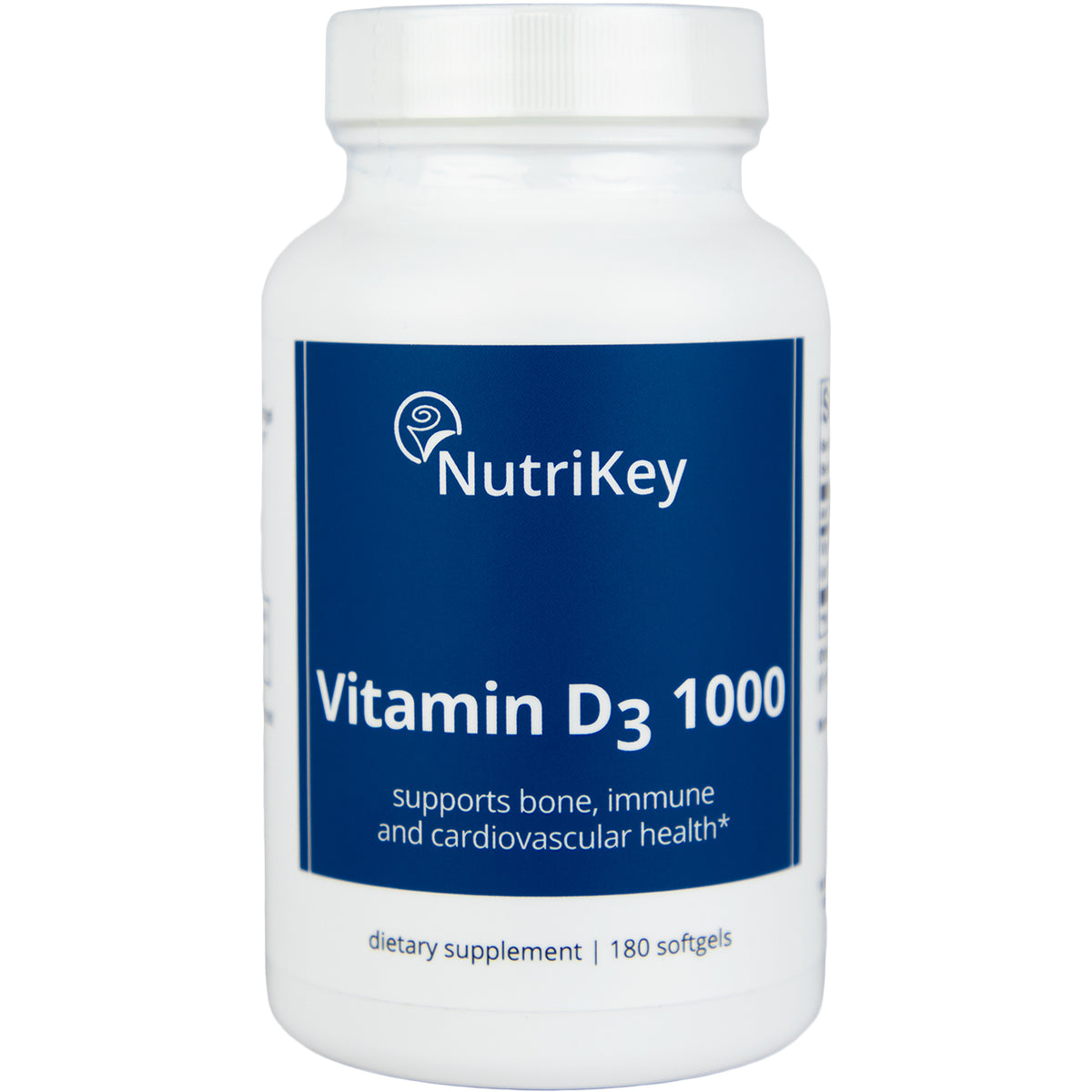 Vitamin D3 1000, 180 softgels