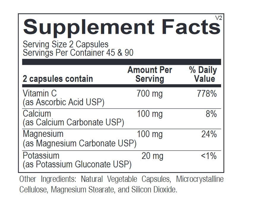 Buffered C Capsules, 90 caps