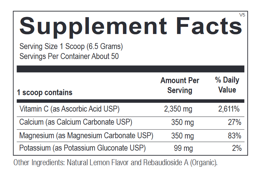 Buffered Lemon C POWDER, 300gm