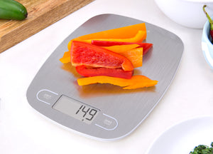 Greater Goods Digital Food Kitchen Scale, Stainless Steel