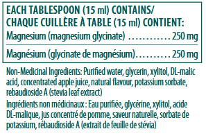 Magnesium Glycinate Liquid, 15.2 oz