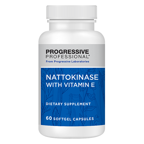 Nattokinase with Vitamin E, 60 softgels