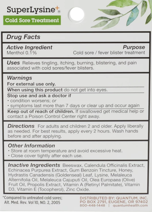 Super Lysine+ Cream, 7 gm